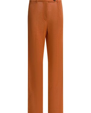 Miu Miu Lurex Pants - Brown