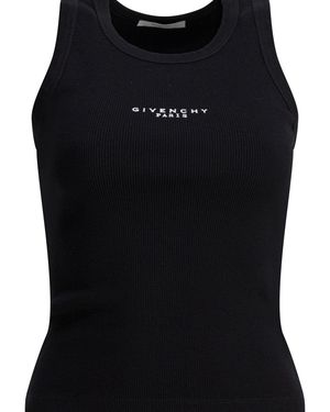 Givenchy Logo Tank Top - Black