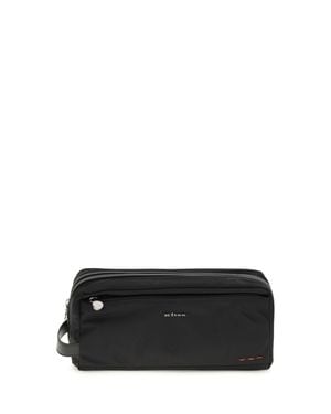 Kiton Beauty Case With Zip - Black