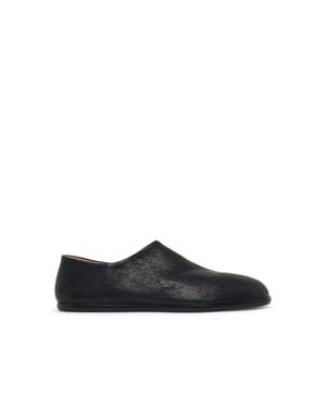 Maison Margiela 'Tabi' Leather Loafers - White