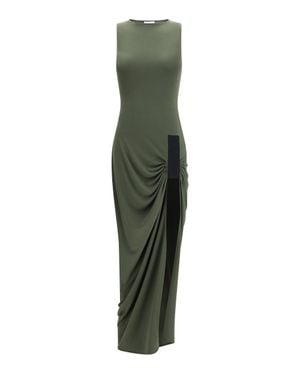 Coperni Long Fitted Dress - Green