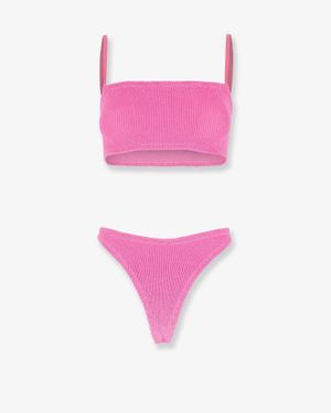 Hunza G Bikini Top Original Crinkle - Pink