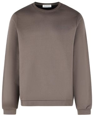 Premiata Mud Coloured Cotton Sweatshirt - Brown