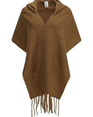 Destin Wool Cashmere Scarf - Brown