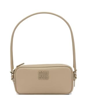 Miu Miu Small Shoulder Bag - White