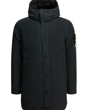 Stone Island Micro Reps Parka - Black