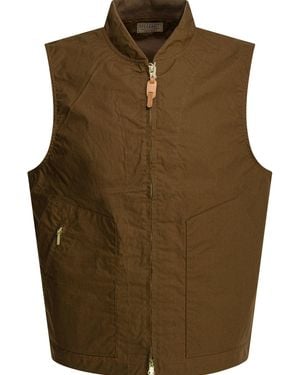 Manifattura Ceccarelli "New Travel" Sleeveless Jacket - Green
