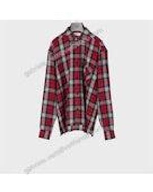 Celine Cashmere Shirt - Red