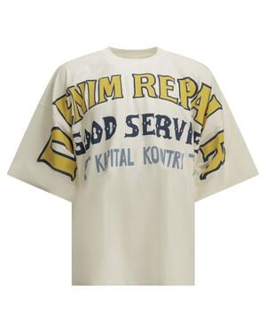 Kapital Jersey Huge Crew-Neck T-Shirt - White