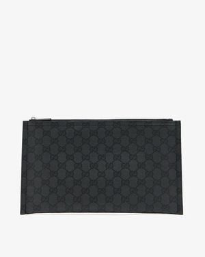 Gucci Essence Classic Medium Pouch - Black