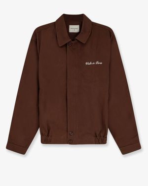 Walk In Paris Cotton Jacket - Brown