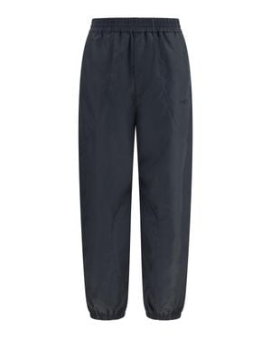 Givenchy Couture Seam Jogging Pants - Blue