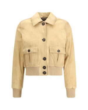 Valstar Jacket Suede - Natural