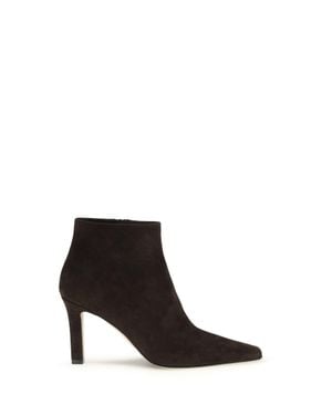 The Row Ankle Boots Nappa Leather - White