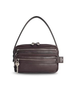 Acne Studios 'Camero' Chocolate Leather Bag - Multicolor
