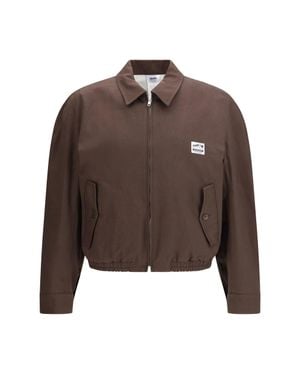 Magliano Jacket Work Cotton Gabardine - Brown
