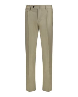 Germano Tailored Wool Pants 140 - Green