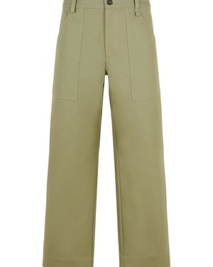 Maison Kitsuné 'Workwear' Cotton Jeans - Green