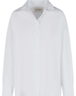 Closed 'Cape' Cotton Shirt - White