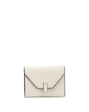 Valextra "Isis Trifold" Wallet - White