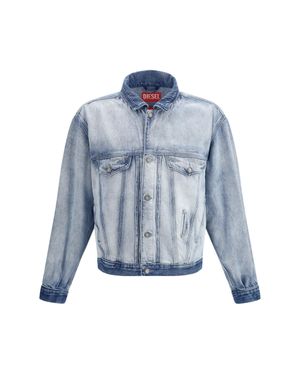 DIESEL D-Denver-Fsi1 Denim Jacket - Blue