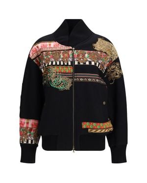 Dries Van Noten Embroidered Beaded Jacket - Black