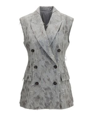 Brunello Cucinelli Gilet - Grey