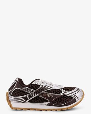 Bottega Veneta Technical Fabric Low-Top Orbit Trainers - White