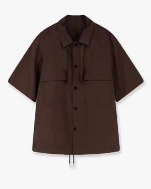 Sacai Shirts Cotone - Brown