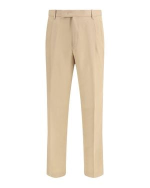 Germano Berlin Fit Cotton Pants 146 - Natural