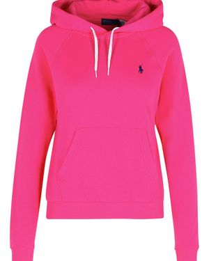 Polo Ralph Lauren Fuchsia Cotton Sweatshirt - Pink