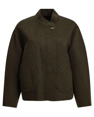 Soeur "Windsor" Short Coat - Green