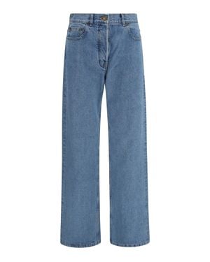 Thom Browne Straight-Leg Selvedge Jeans Light - Blue