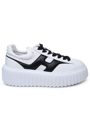 Hogan Hxw6450Fe91Le90001 Leather Sneakers - White