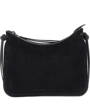 Phoebe Philo Leather Small 'Gig' Shoulder Bag - Black
