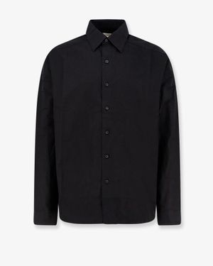 Entire studios Oversize Cotton Shirt - Black
