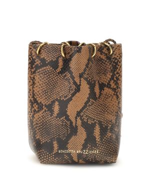Benedetta Bruzziches Doudou Petite Bucket Bag - Brown
