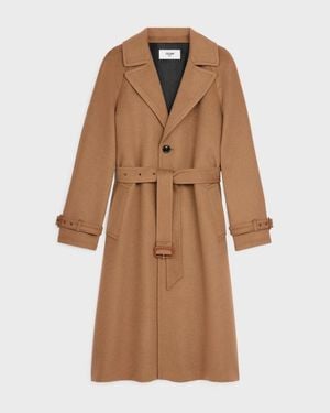 Celine "Chesterfield" Coat - Brown