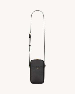 Saint Laurent Nano Case Crossbody Bag - White