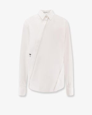 Dior Dior Shirt With Oblique Closure - White