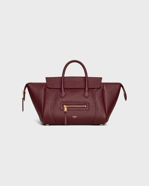 Celine "Luggage" Small Handbag - Purple
