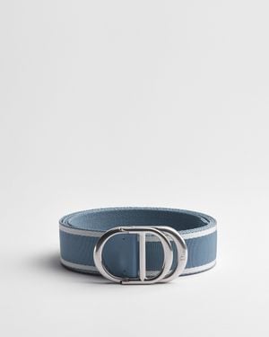 Dior Cd Icon Belt Light - Blue