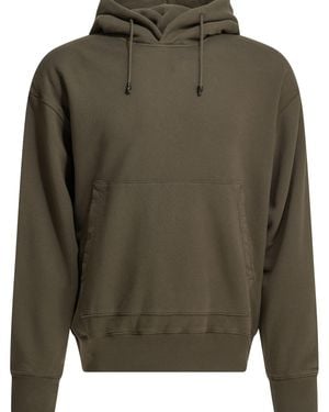 Stone Island Logo Hoodie - Green