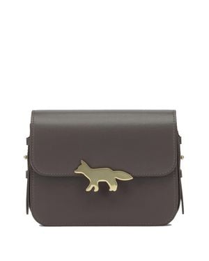 Maison Kitsuné Edie Small Crossbody Bag - Grey
