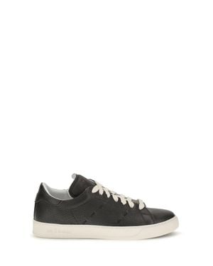 Kiton Leather Trainers - Black