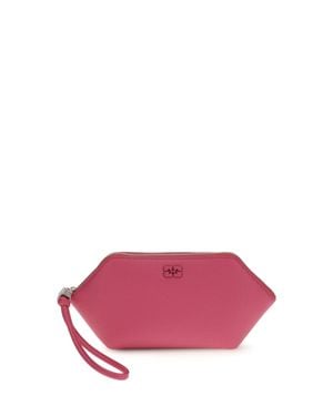 Ganni Bou Make Up Pouch Cabaret - Pink