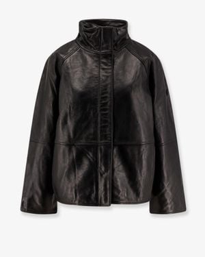 Soeur Gamma Leather Jacket - Black