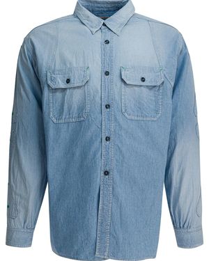 Kapital Light Cotton Shirt - Blue