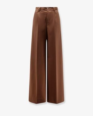 Hevò Pants Torreveneri Wool-Blend - Brown