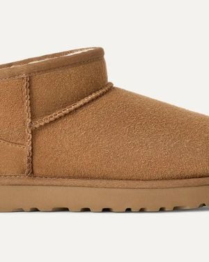 UGG Classic Ultra Mini Ankle Boots - Black
